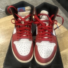  Air Jordan 1 Retro HI OG x Marvel Spider-Man Origin Story Size 10.5