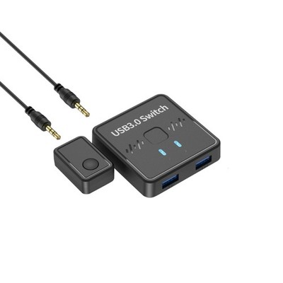 USB3.0 Switcher 1x2/2x1 USB Bidirectional 2 in 1 Out Switcher Extender