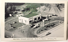 Nesters Texaco Station Dillsburg PA Chrome Po...