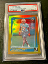 2021 Panini Donruss Gold Press Proof Rookie Jevon Holland. SP Premium PSA 9 MINT