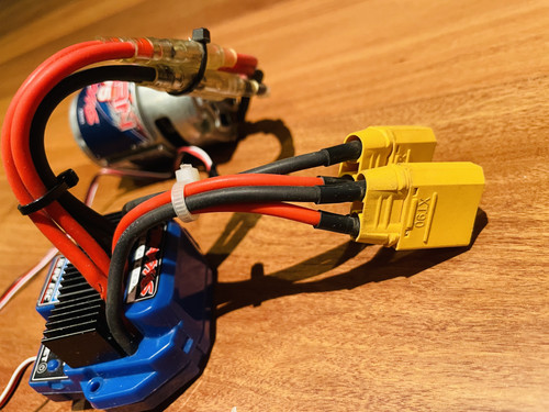 Traxxas EVX-2 Waterproof FWD/REV ESC for 16.8V Dual-Battery Setup w/ Titan 775 - Picture 3 of 3