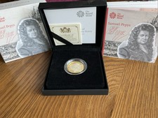 2019 Samuel Pepys 1669 Two Pound £2 SILVER Proof Coin Royal Mint