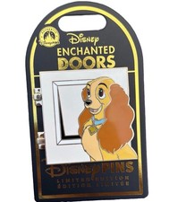 2026 Disney Parks Enchanted Doors Lady & The Tramp pin LE 2500 WDW