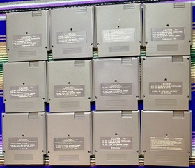 Great Lot of 12 Nintendo NES Games !! Clean,  Authentic, Tested ** NO RESERVE **