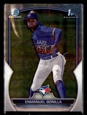 2023 Bowman Chrome #BCP-163 Enmanuel Bonilla Prospects
