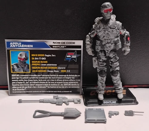 Gi Joe 2015 Sightline v1 complete (silent strike set)