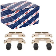 BOSCH MONTAGE-SATZ BREMSBELÄGE ZUBEHÖR VORNE passend für NISSAN EVALIA NV200 PEU