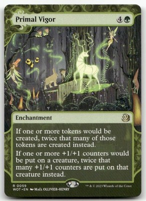 Primal Vigor #59 (NM) Wilds of Eldraine WOT Magic MTG