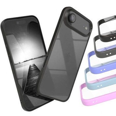 Handyhülle für Apple iPhone Air Bumper Cover transparent Hülle Rand Schutz TPU