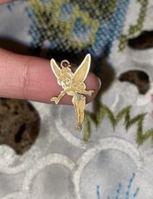 Disney Tinkerbell charm or pendant 10K yellow gold
