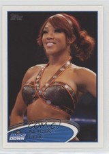 2012 Topps WWE Blue Alicia Fox #46 tr4