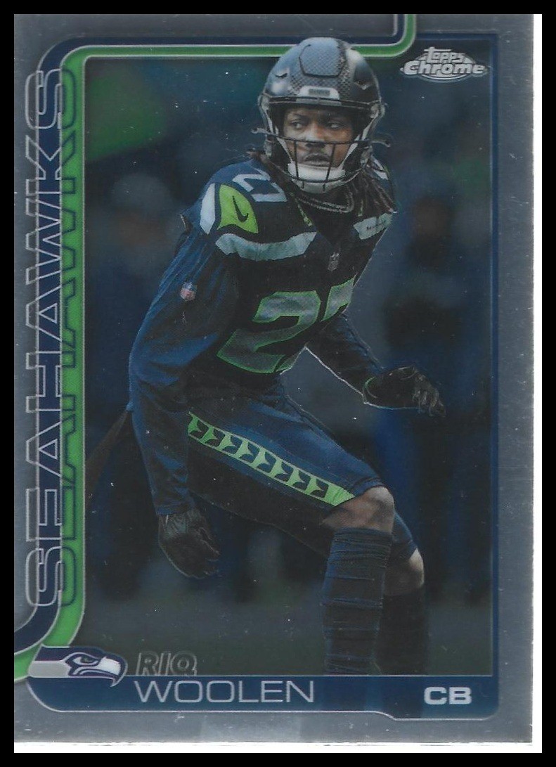 Riq Woolen #278 2025 Topps Chrome