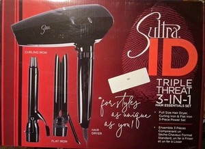 Sultra ID Triple Threat 3-in-1 Styling Set Women's