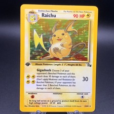 Raichu [1st Edition] #14 Prices | Pokemon Fossil | Pokemon Cards