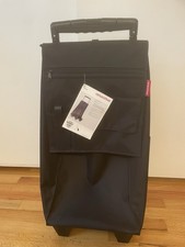 Reisenthel Trolley Bag With Wheels Black Rolling Travel Shopping Carry-On - READ