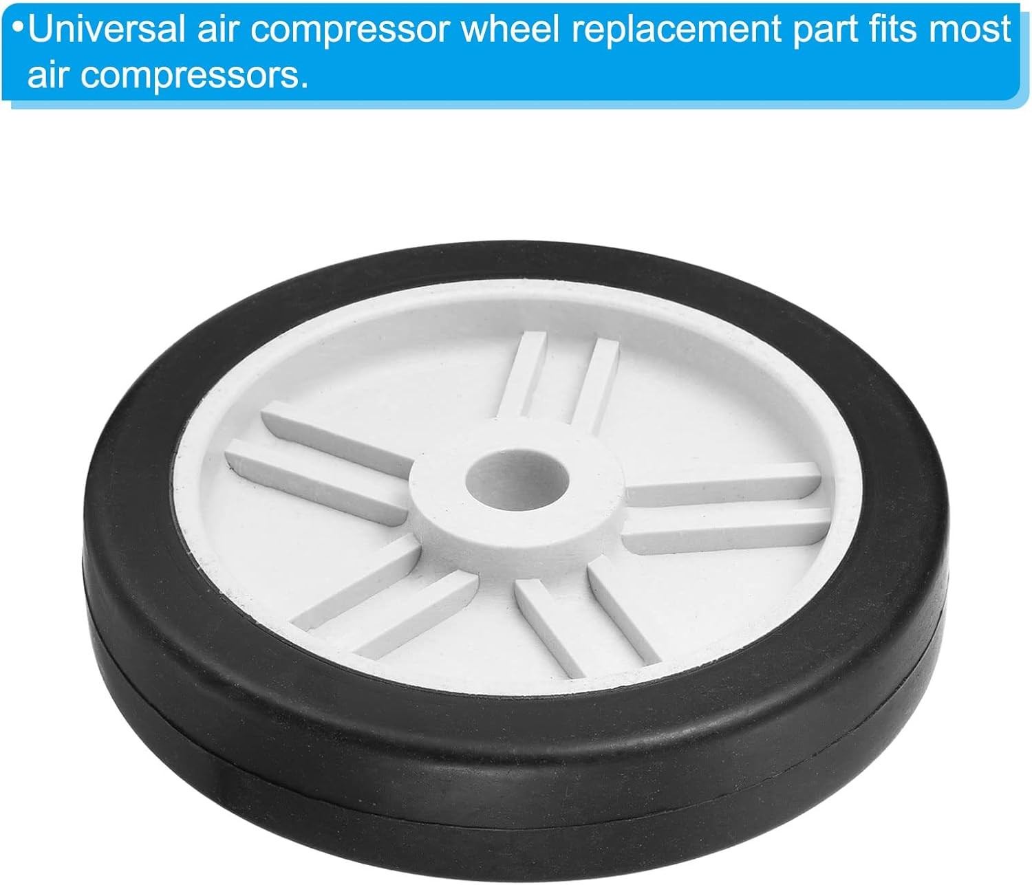 PATIKIL 5.6" Air Compressor Wheels, 2 Pack Universal Wheel 5.6 