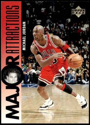 1995-96 Upper Deck #337 Michael Jordan / David Hanson MA E1