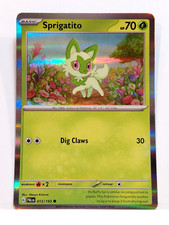 shiny sprigatito pokemon card Game TCG: Starter Set ex and Lucario ex (Japanese) : Toys & Games reveal them Sprigatito (Reverse Holo) 012/190 SV4a