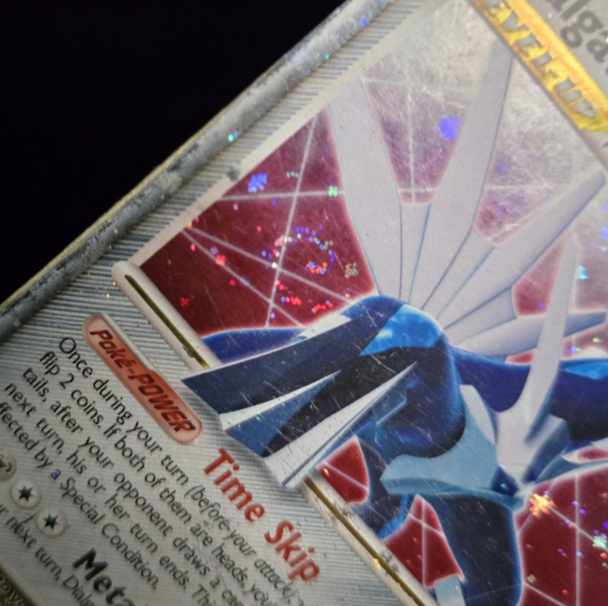 Pokémon TCG - DIALGA LV.X - #DP17 - HOLO (SWIRL!) - BLACK STAR