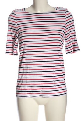 BONITA Ringelshirt Damen Shirt Gr. DE 36 weiß-schwarz-pink Elegant