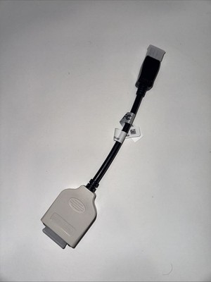 Genuine Dell 023NVR DisplayPort DP to DVI-D Adapter Amphenol HP Lenovo