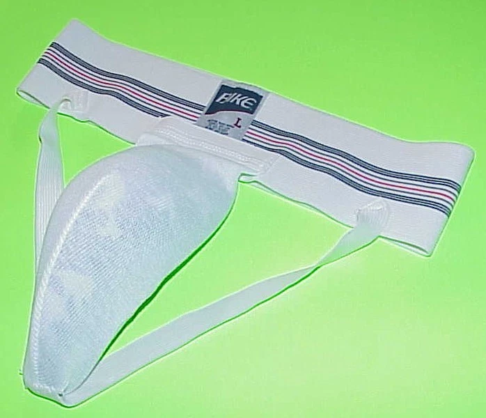 aNOS, VINTAGE 1977, BICICLETA # 83 CUP JOCKSTRAP, LG.  CON UNA TAZA AIR SOFT NUEVA Foto 3 de 4