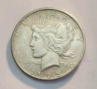 1925 S  Silver Peace Dollar