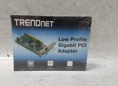 Gigabit Ethernet Low Profile PCI Adapter LAN Card 10/100/1000 Sealed in Box.