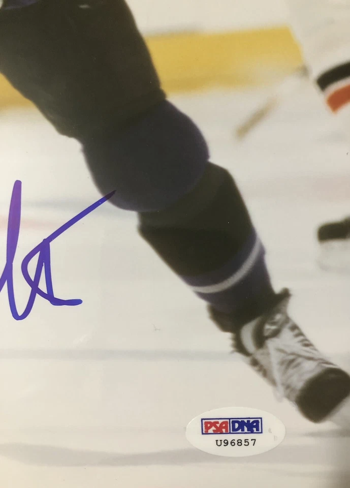 Luc Robitaille Los Angeles Kings Signed 8x10 W/PSA Certification - Image 3 of 4