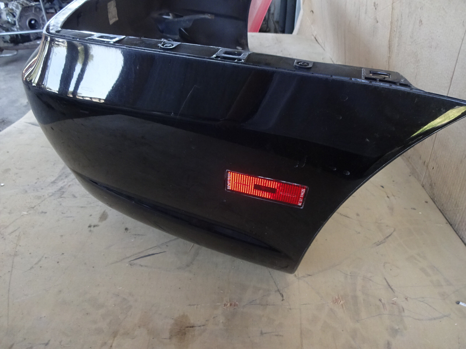 Maserati 4200 Coupe-Spyder - Standard OEM Rear Bumper Black - P/N 980001069