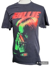 Billie Eilish T-Shirt Size Small Black Pop Alternative Band