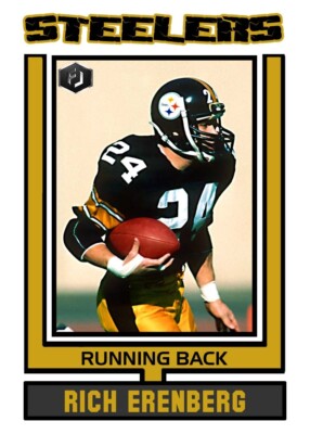 SALE☆激レアBP-2aゴールド☆トミー☆ハンドルアウト！☆ラージアイパッチ！ ACEO RICH ERENBERG PITTSBURGH STEELERS CUSTOM HAND MADE ART CARD