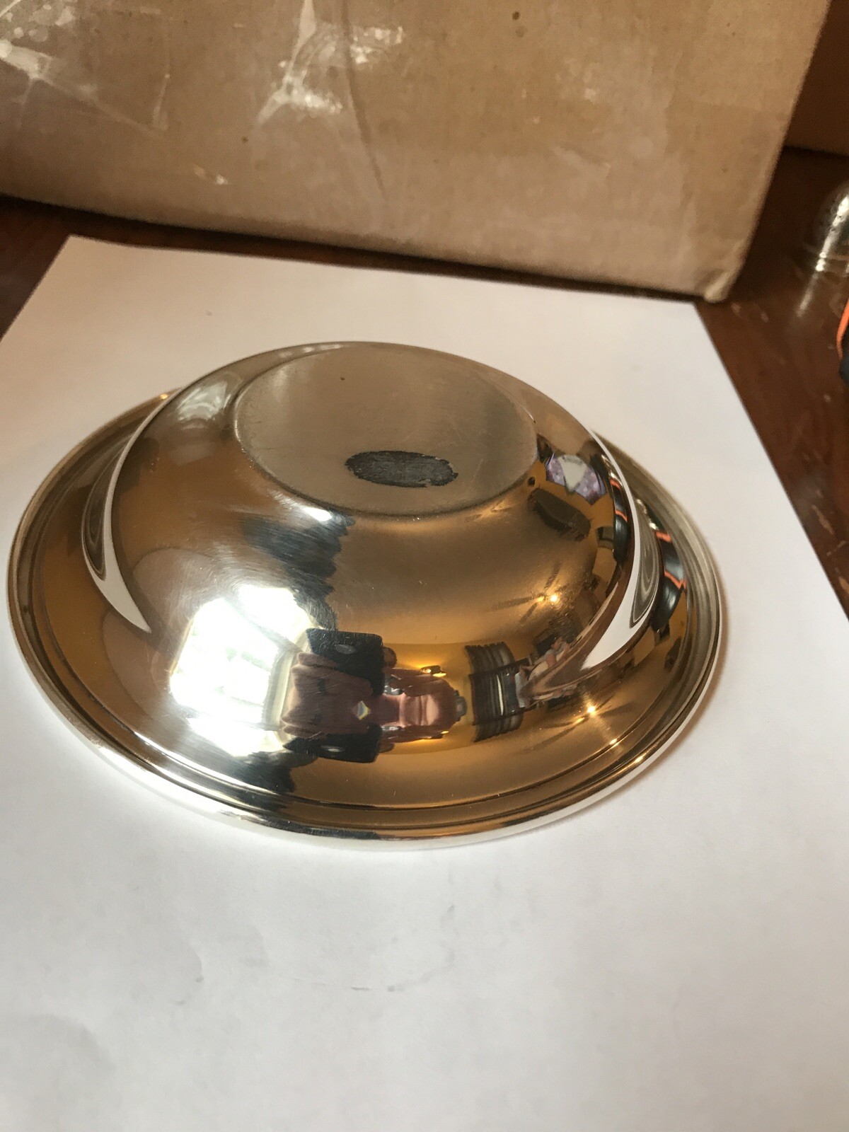 Gorham EP YC438 Vintage Silver Plated Dish Bowl 6” Diameter eBay
