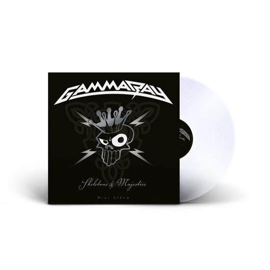 Gamma Ray Skeletons & Majesties Vinyl LP Transparent New And Sealed