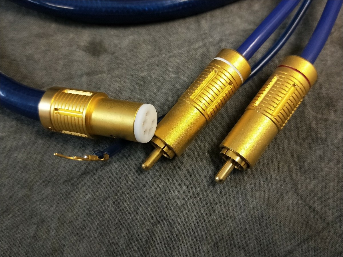 Ortofon 6N pure copper Hybrid T.S.W Tone Arm 1M Cable In