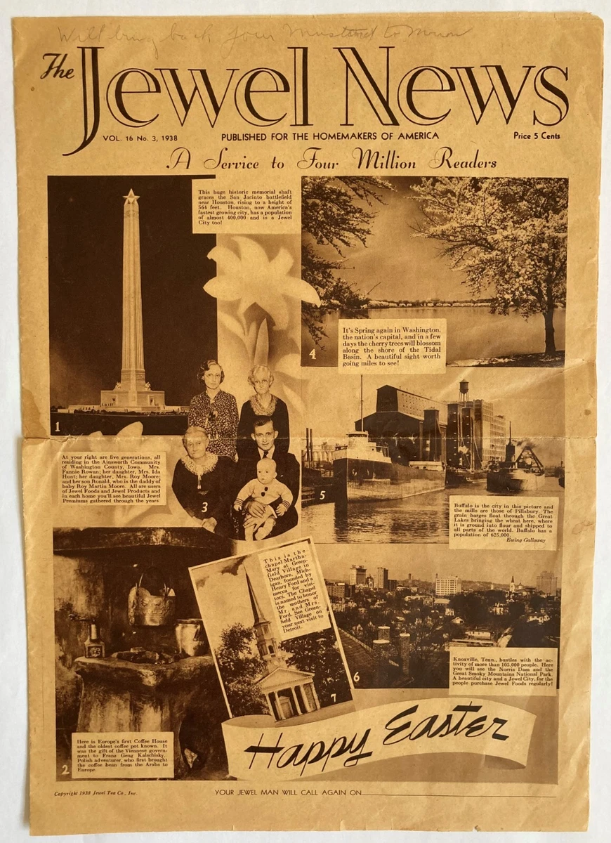 Jewel goods newspaper ad clearance