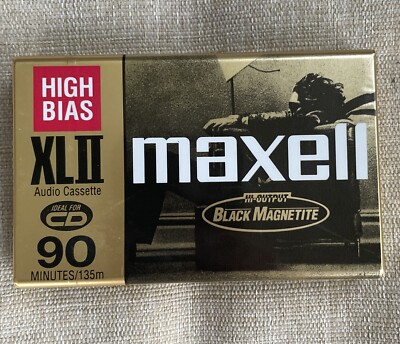 Maxell XL-II 90-minute Blank Audio Cassette for sale online | eBay