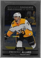 2021-22 Frederic Allard O-Pee-Chee OPC Platinum Marquee Rookie RC #253