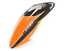 Tron Helicopters Nitron 5.5 Canopy (Black/Orange) [TR562-151]