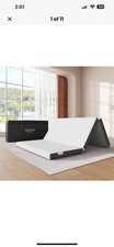 2 Twin Tri-Fold Mattress Memory Foam Toppers 4 Home RV with Storage Bags. New 
