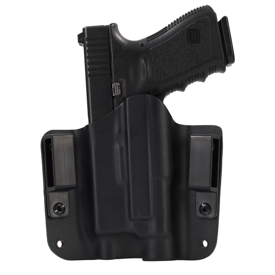 OWB Kydex Holster for Handguns with a Streamlight TLR-7/7A - BLACK CARBON FIBER - Image 4 of 4