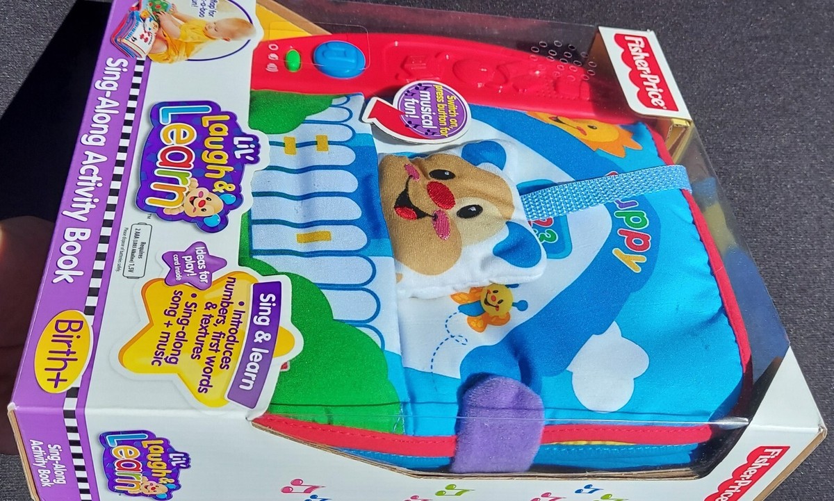 Lil Laugh & Learn Sing Along Activity Book By Fisher Price