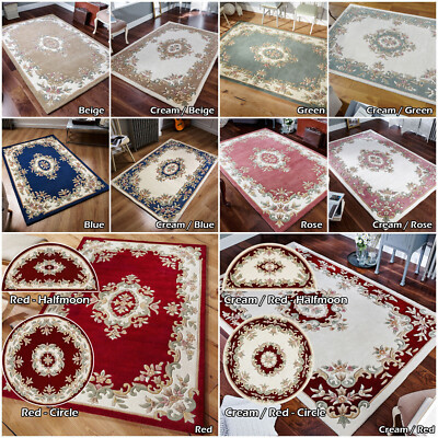 ROYAL CLASSIC TRADITIONELL ORIENTALISCH LUXUS DICKE WOLLTEPPICHE FÜR WOHNZIMMER MATTE