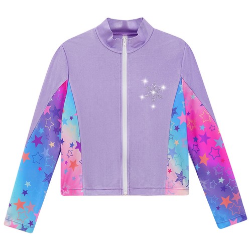 Kids Girls Sets Tennis Tracksuits Rhinestone Outfits Snowflake Vest Sports - Picture 23 of 58
