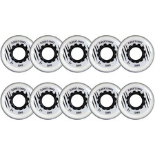 Player's Choice Indoor Roller Hockey Goalie Wheels 10-Pack - 59mm Dual-Pour 74A