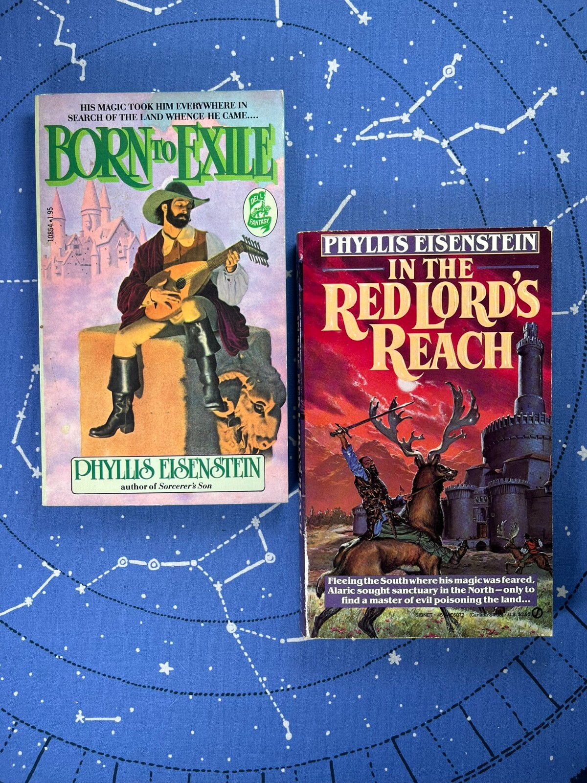 Born to Exile & In the Red Lord's Reach- Phyllis Eisenstein (Alaric Complete) VG