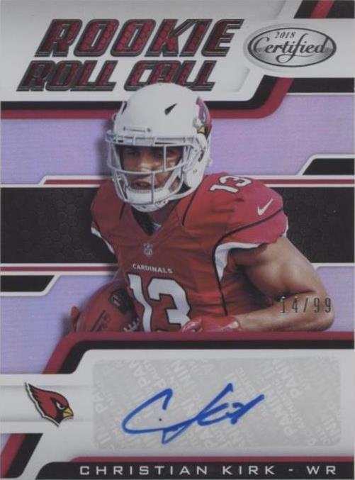 2018 Panini Certified Christian Kirk #RC-CK - 1 of 2