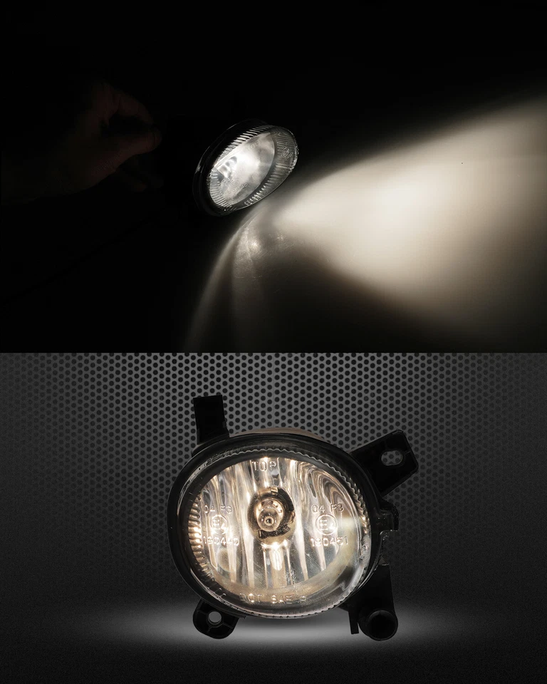 Faros antiniebla transparentes para Audi A6/09-12 Volkswagen CC 2009-2011 parachoques delantero Foto 2 de 4