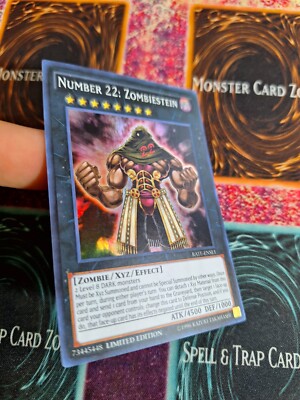 yugioh number 22 zombiestein deck Yu-Gi-Oh! Number 22: Zombiestein RATE-ENSE1 Super Rare Limited Near Mint  a1/