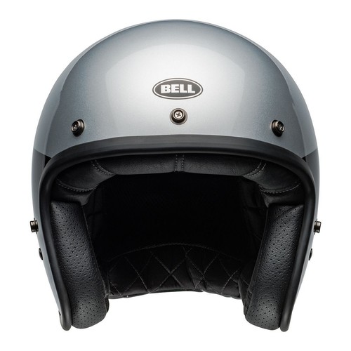 Bell Custom 500 06 Helmet - Chassis Gloss Silver / Black - Picture 4 of 11